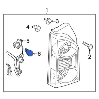 Nissan OE - Back Up Light Bulb