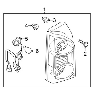 Nissan OE - Rear Lamps - Combination Lamps