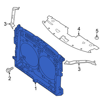 Nissan OE - Front Radiator Support Panel