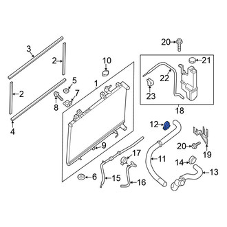 Nissan OE - Radiator Hose Clamp