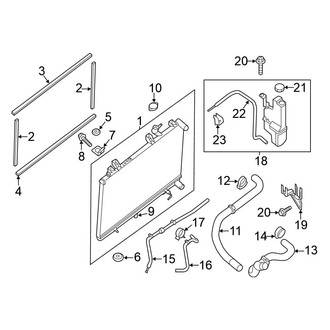 Nissan OE - Cooling - Radiator & Components