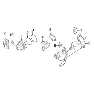Nissan OE - Cooling - Water Pump (Platinum / S / SL / SV)