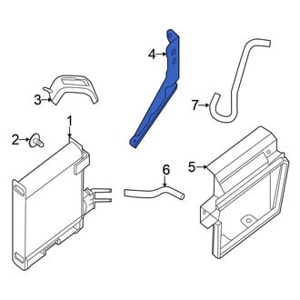 Nissan OE - Lower Automatic Transmission Oil Cooler Bracket