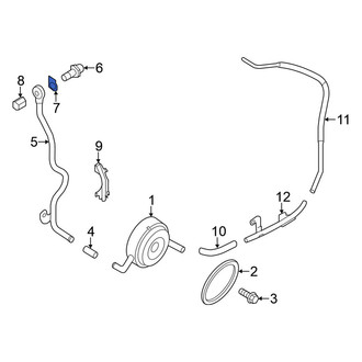 Nissan OE - Engine Coolant Bypass Hose Gasket