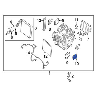Nissan OE - HVAC Air Inlet Door Actuator
