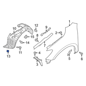 Nissan OE - Fender Liner Nut