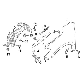 Nissan OE - Fender & Components