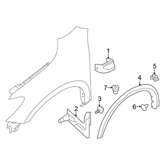 Nissan OE - Fender - Exterior Trim