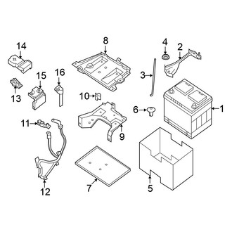 Nissan OE - Electrical - Battery