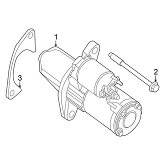 Nissan OE - Electrical - Starter (Platinum / S / SL / SV)