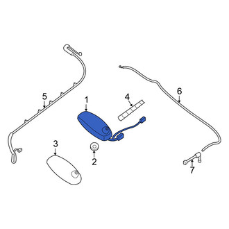 Nissan OE - Radio Antenna Mast