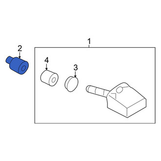 Nissan OE - Tire Pressure Monitoring System (TPMS) Sensor Nut