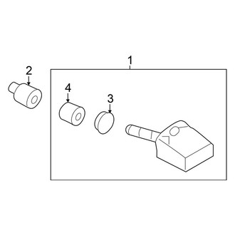 Nissan OE - Electrical - Tire Pressure Monitor Components (Platinum / S / SL / SV)