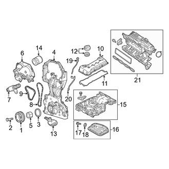 Nissan OE - Engine / Transaxle - Engine Parts (2.5L)