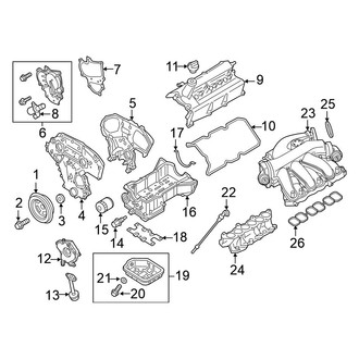 Nissan OE - Engine / Transaxle - Engine Parts