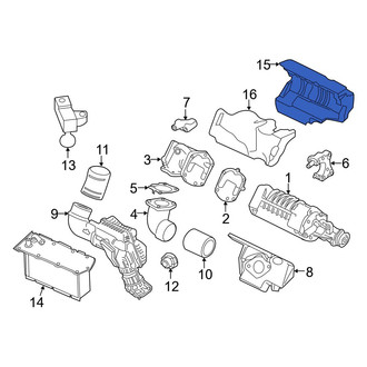 Nissan OE - Right Intercooler Insulator