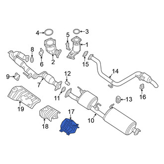 Nissan OE - Front Floor Pan Heat Shield