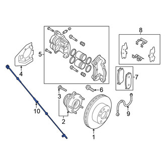 Nissan OE - Front ABS Wheel Speed Sensor