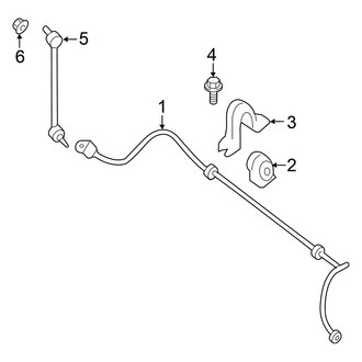 Nissan OE - Front Suspension - Stabilizer Bar & Components