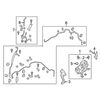 Nissan OE - Steering Gear & Linkage - Pump & Hoses