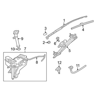 Nissan OE - Windshield - Wiper & Washer Components