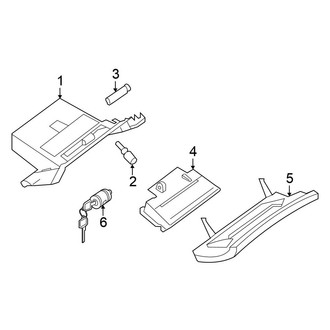 Nissan OE - Instrument Panel - Glove Box
