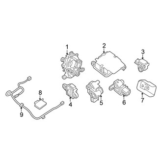 Nissan OE - Restraint Systems - Air Bag Components (Modules & Sensors)