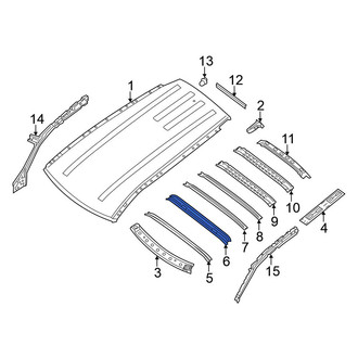 Nissan OE - Roof Bow