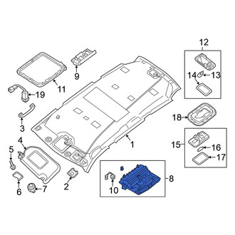 Nissan OE - Reading Light