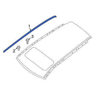 Nissan OE - Right Roof Molding