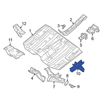 Nissan OE - Rear Left Floor Side Rail
