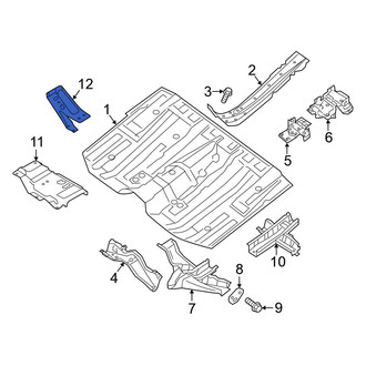 Nissan OE - Left Floor Pan Reinforcement