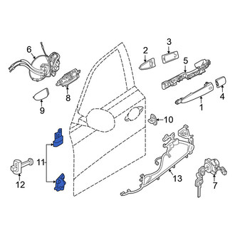 Nissan OE - Front Left Lower Door Hinge