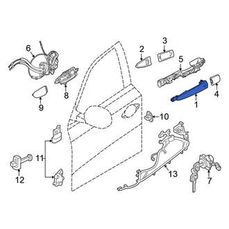 Nissan OE - Rear Outer Exterior Door Handle