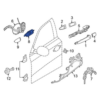 Nissan OE - Front Left Inner Interior Door Handle