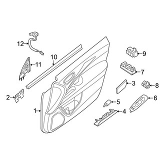 Nissan OE - Front Door - Interior Trim