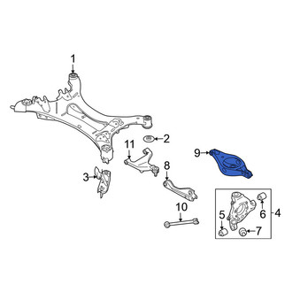 Nissan OE - Rear Right Lower Forward Suspension Control Arm