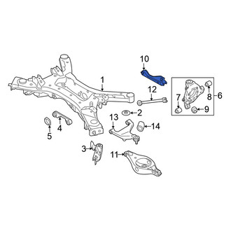Nissan OE - Rear Left Lateral Arm