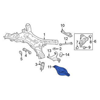 Nissan OE - Front Left Suspension Control Arm