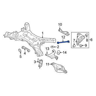Nissan OE - Rear Suspension Trailing Arm