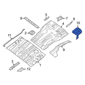 Nissan OE - Rear Left Floor Extension
