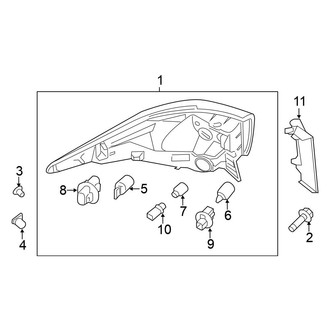 Nissan OE - Rear Lamps - Tail Lamps