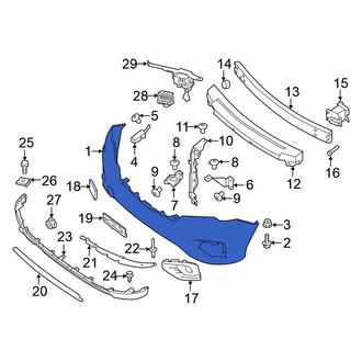 Nissan OE - Front Bumper Cover