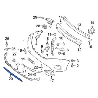 Nissan OE - Front Bumper Trim