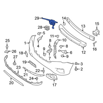 Nissan OE - Cruise Control Distance Sensor Bracket