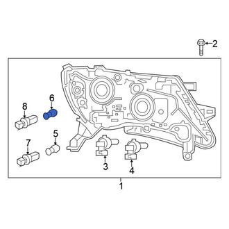Nissan OE - Front Side Marker Light Bulb