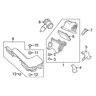 Nissan OE - Engine / Transaxle - Air Intake