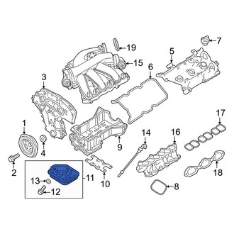 Nissan OE - Lower Engine Oil Pan