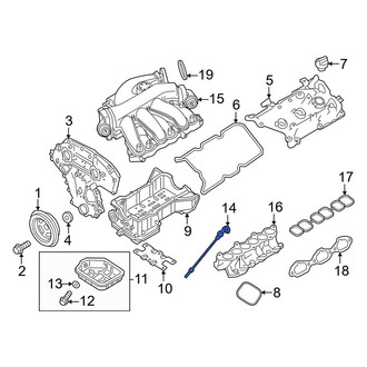 Nissan OE - Engine Oil Dipstick
