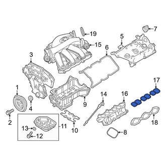 Nissan OE - Upper Fuel Injection Plenum Gasket